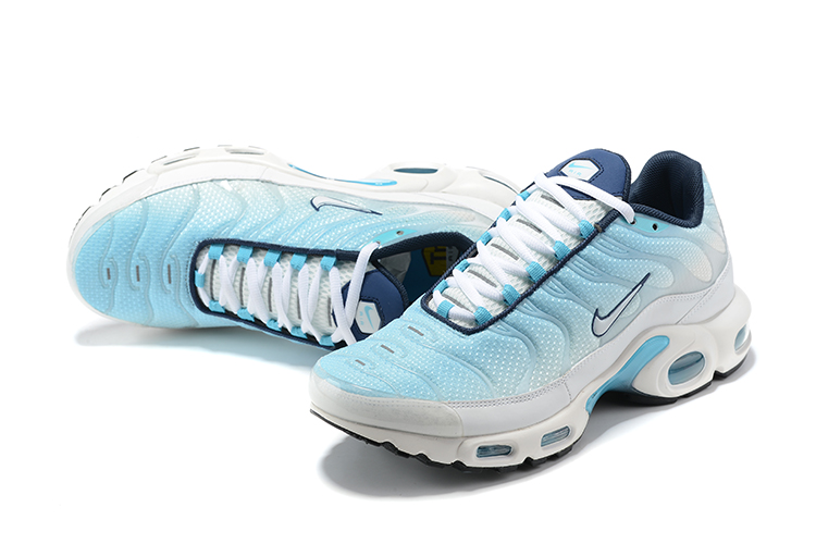 New Nike Air Max Plus Baby Blue White Shoes